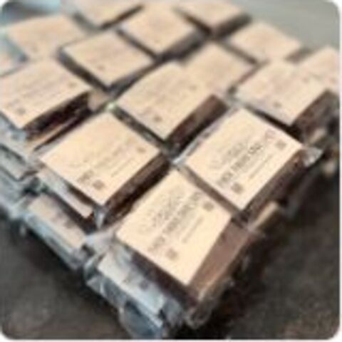 Packaged baked goods prepared for a market or partner location