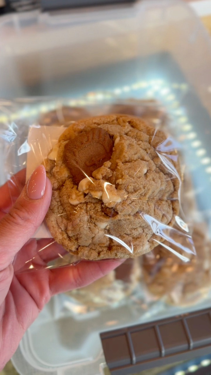 Packaged bakery item shown by Sea Blue Coffee and Ice Cream